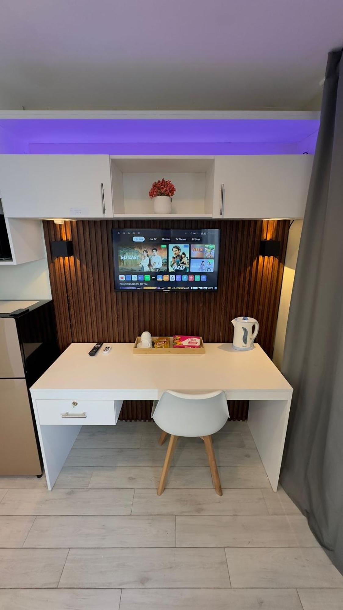 Modern & Comfy Studio - Steps From Ayala Mall, Cebu City Exteriör bild