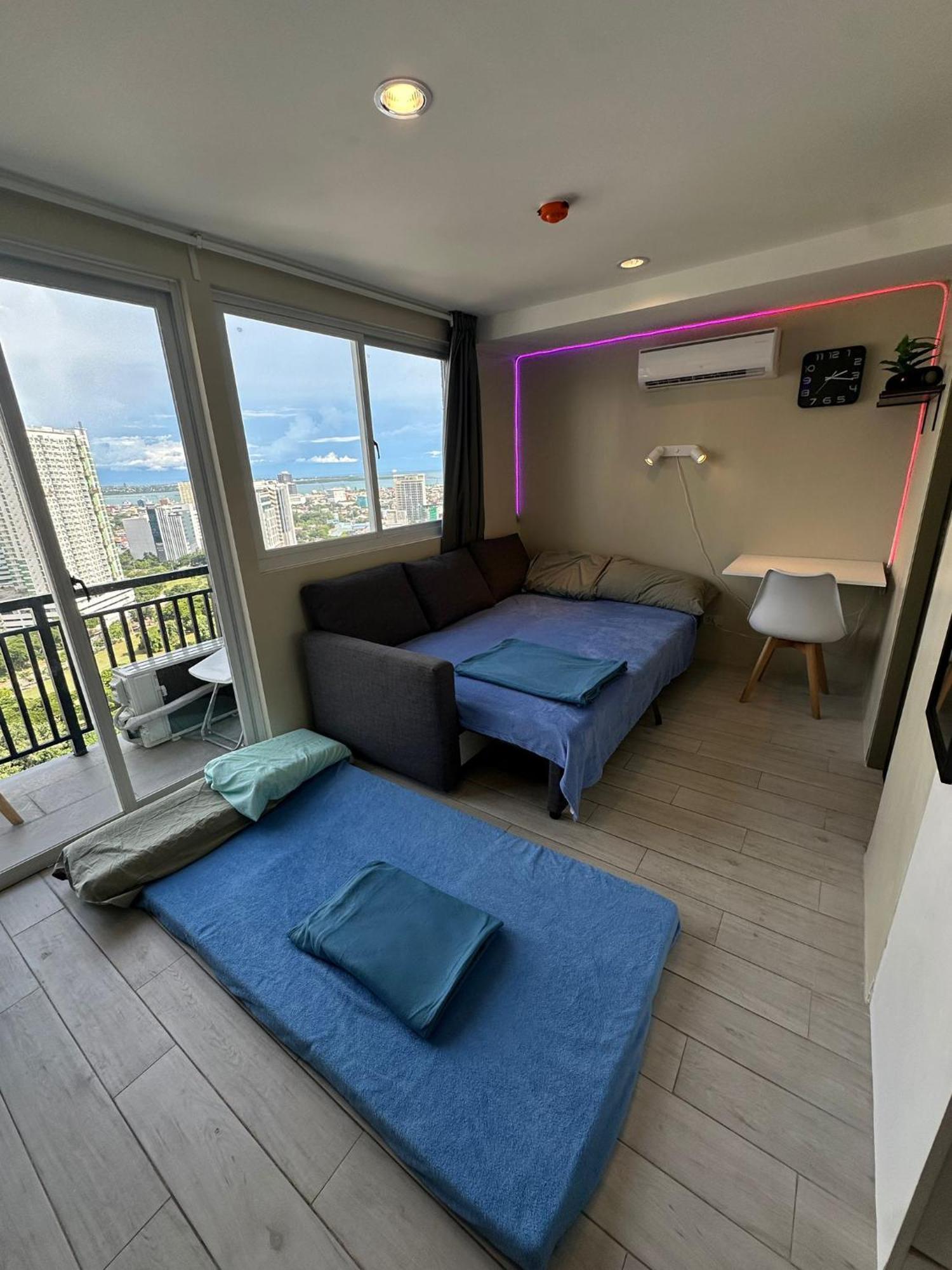 Modern & Comfy Studio - Steps From Ayala Mall, Cebu City Exteriör bild